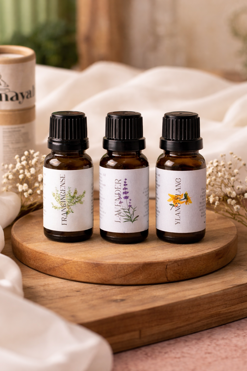 Amayah Relaxation & Sleep Essential Oil Kit – Natural Stress Relief & Deep Rest