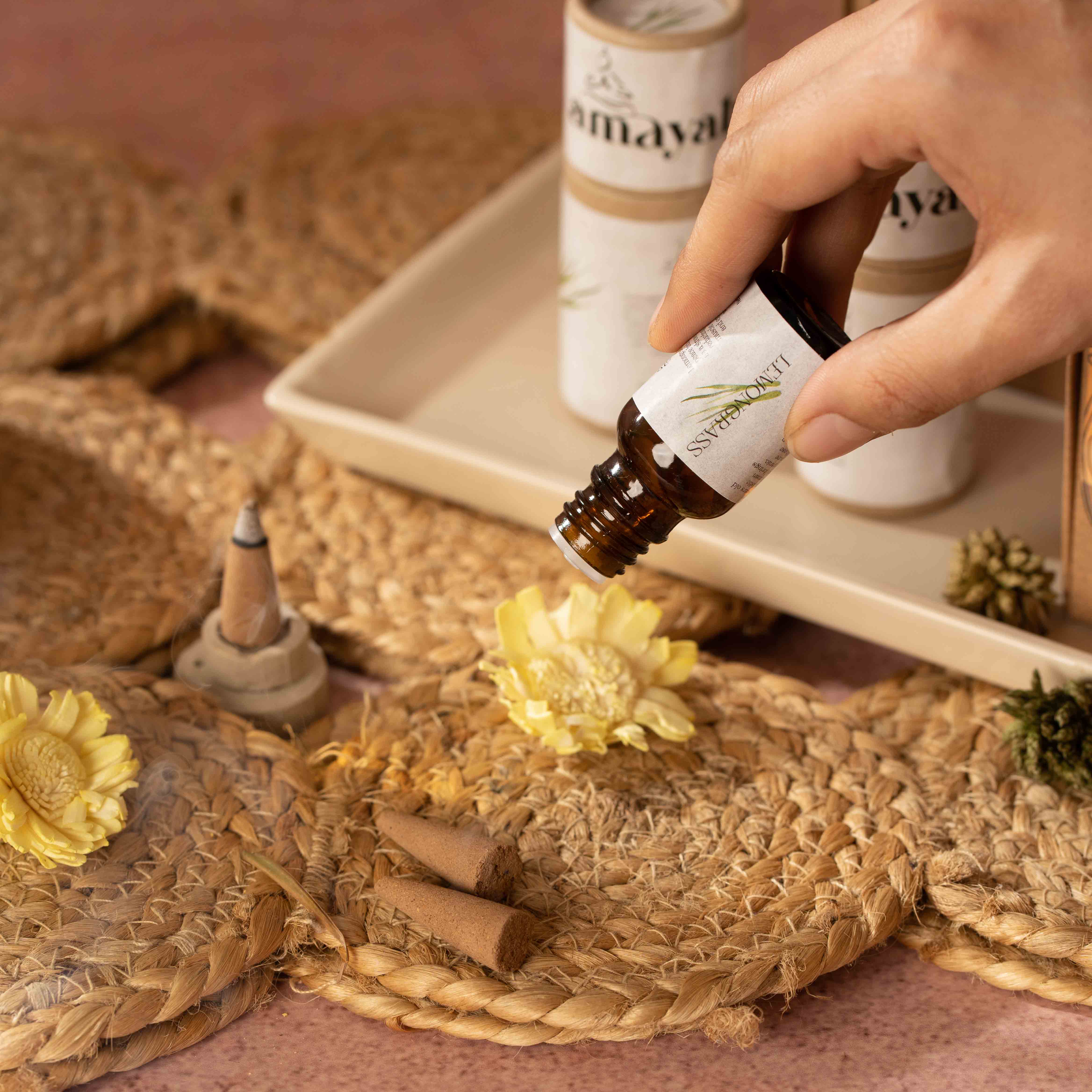 Amayah Aromatherapy Bundle – Set of 10 Essential Oils for Relaxation, Skincare & Diffuser Use