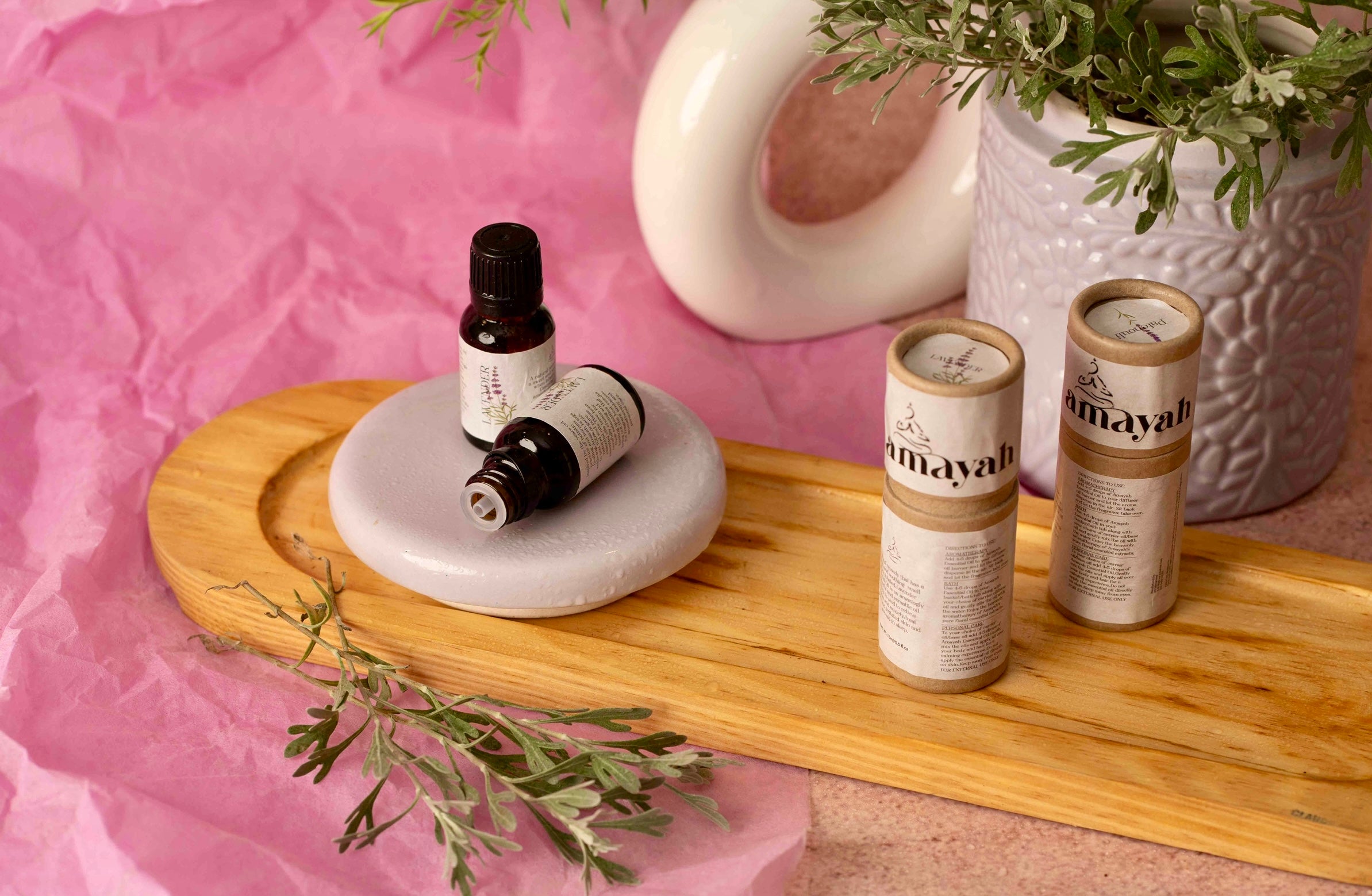 Amayah Lavender Essential Oil | Calming Aromatherapy & Skin Rejuventation