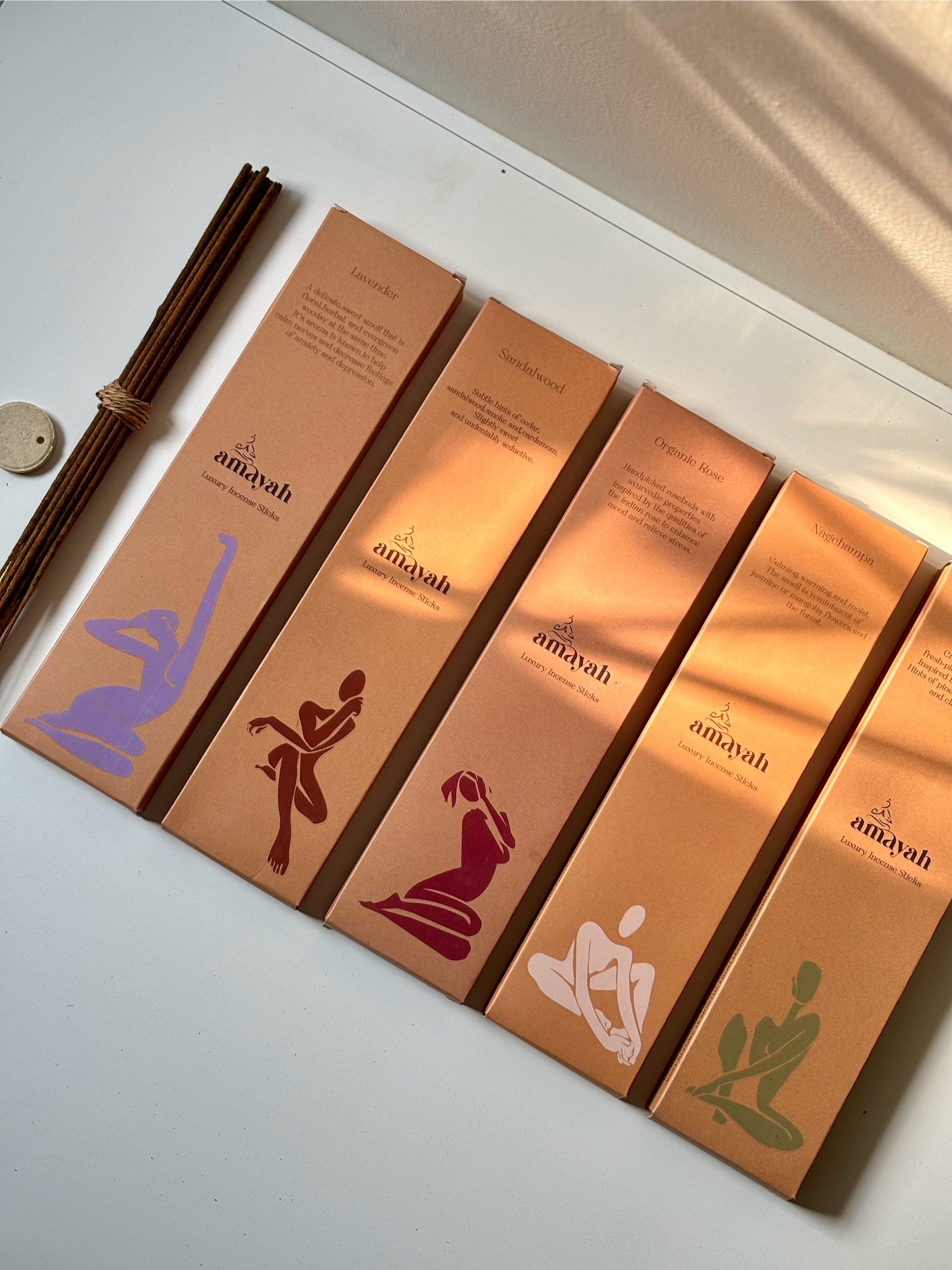 Amayah Mix Pack Incense Sticks - Natural Incense for all Moods