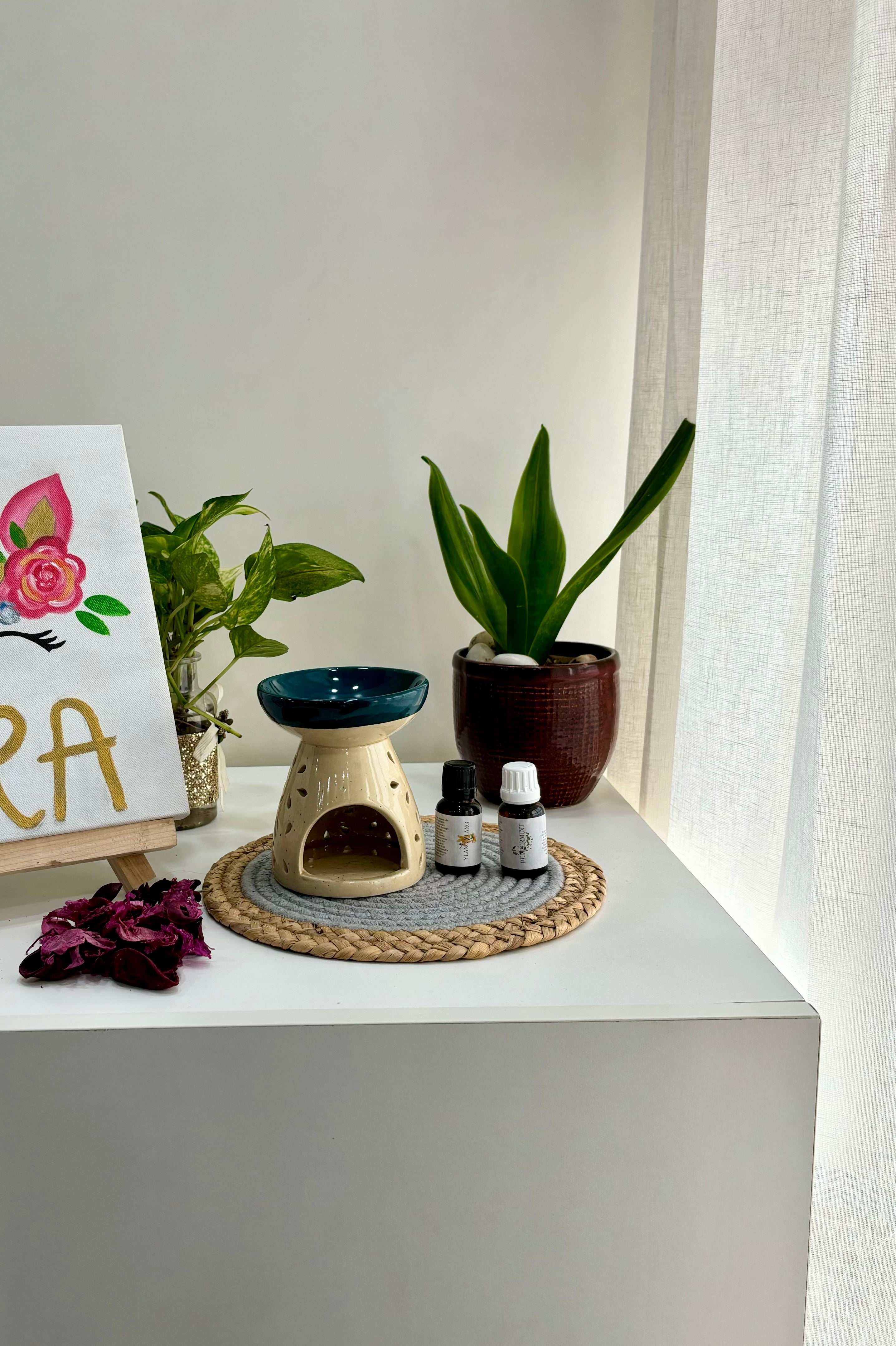 Oil ceramic diffuser for room