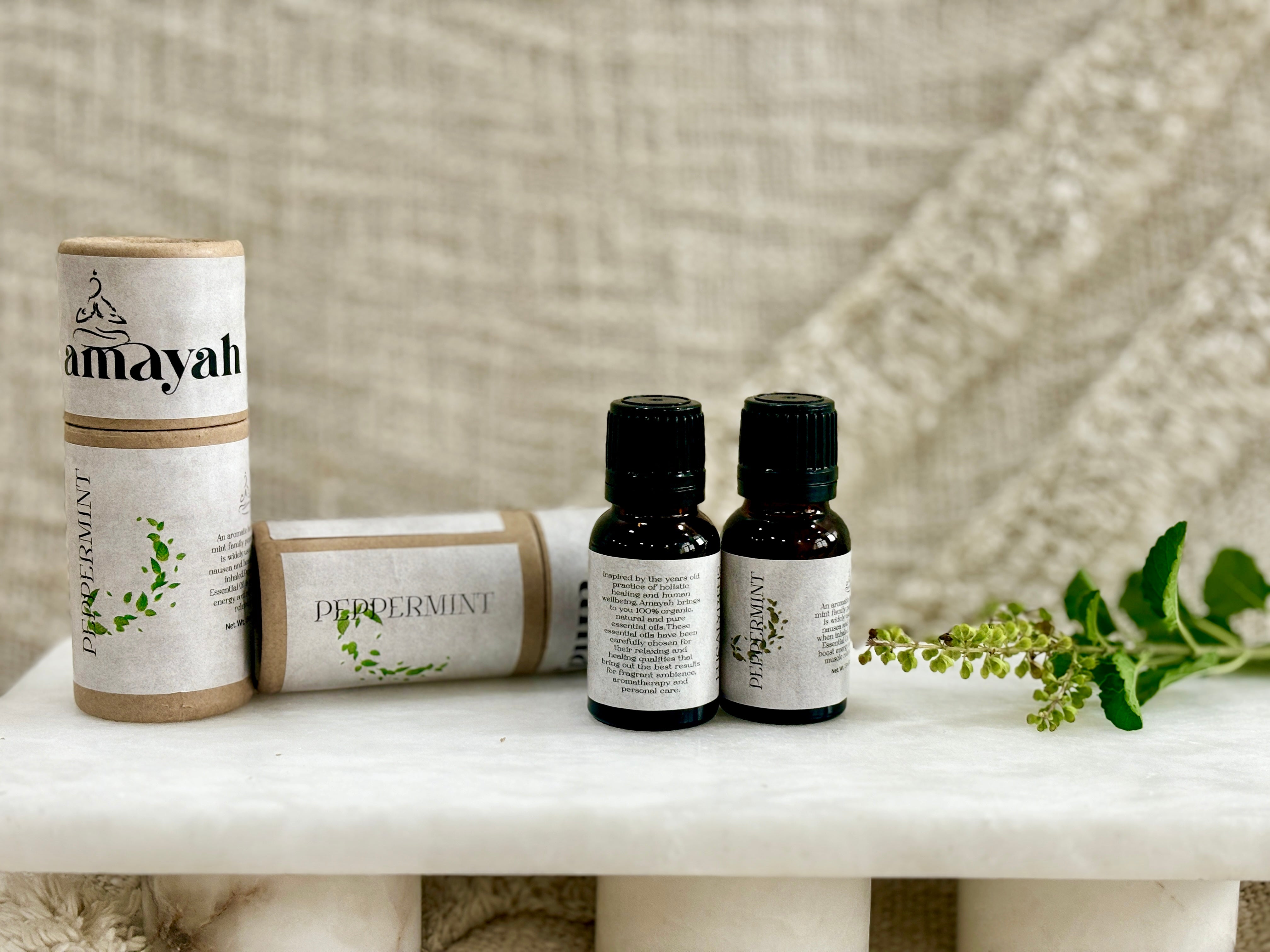 Peppermint essential oil