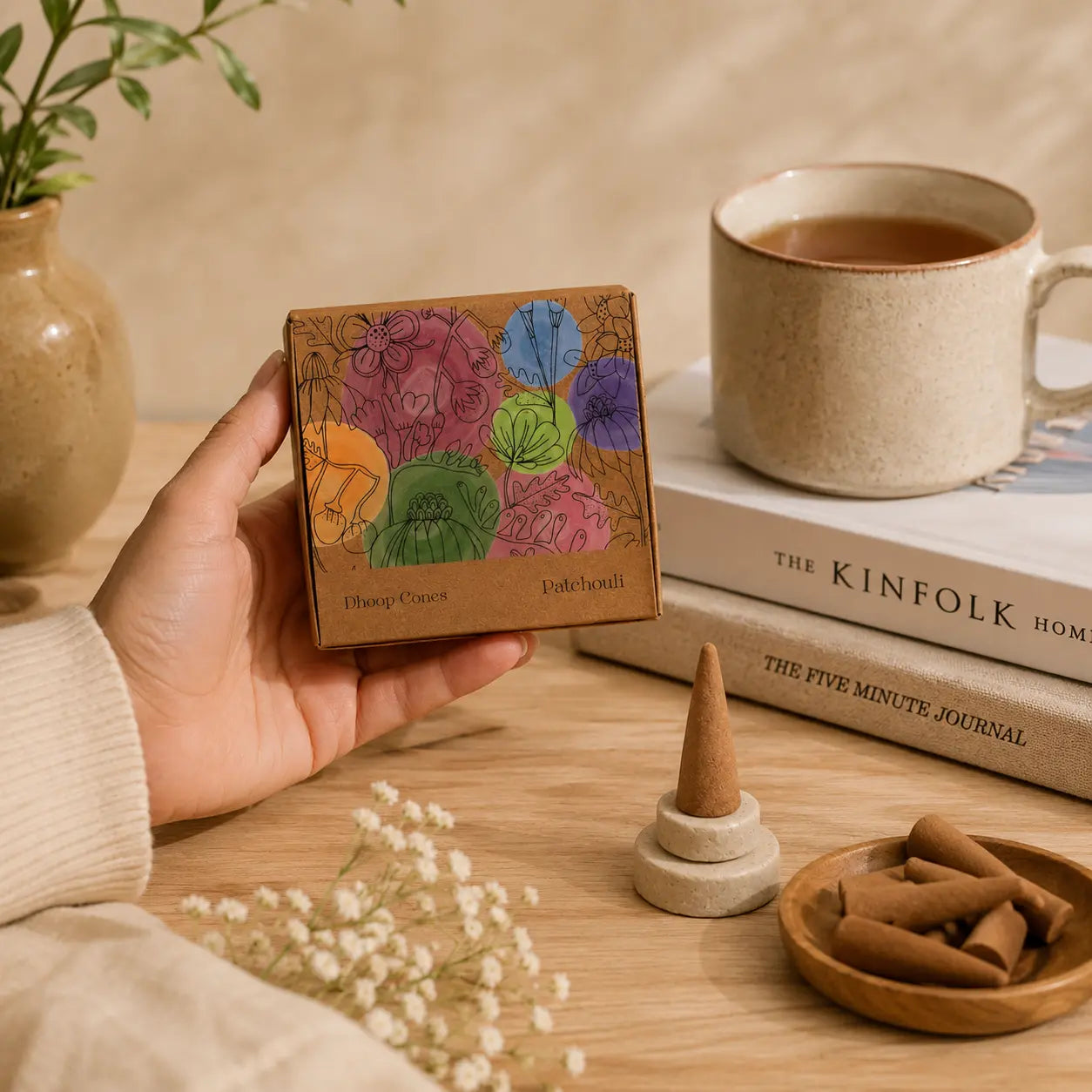 patchouli dhoop cones
