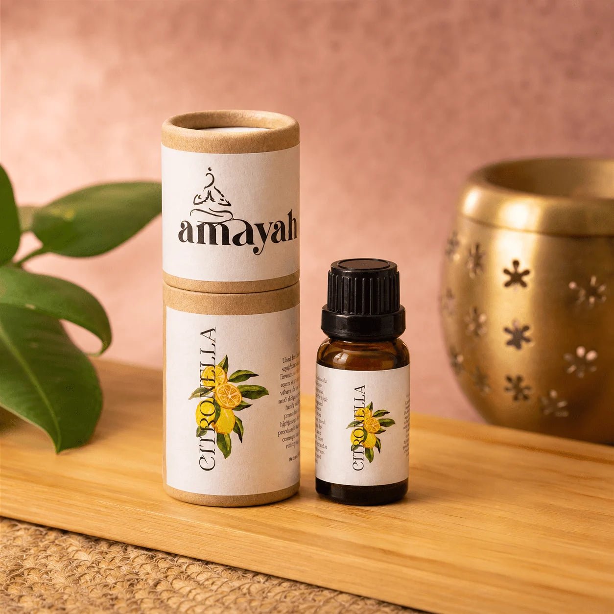 Amayah Citronella Essential Oil | Natural Insect Repellent & Deodoriser - Amayah