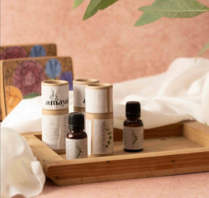 Amayah Focus & Energy Essential Oil Kit – Mental Clarity, Alertness & Productivity - Amayah