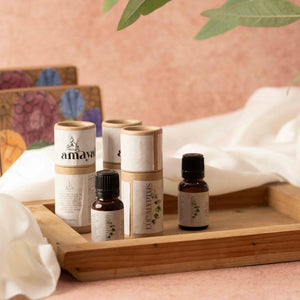 Amayah Focus & Energy Essential Oil Kit – Mental Clarity, Alertness & Productivity - Amayah