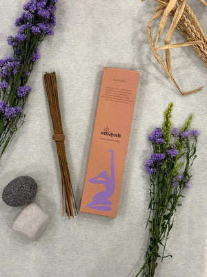 Amayah Lavender Incense Sticks - Soothing Aromatherapy for Calm & Sleep - Amayah