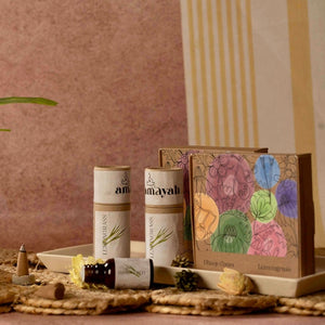 Amayah Lemongrass Essential Oil | Detoxifying & Energising - Amayah