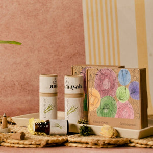 Amayah Lemongrass Incense Cones - Focus & Positivity - Amayah