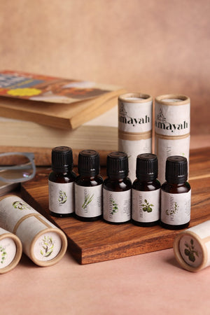 Amayah Mind Fuel Essential Oils Combo | Focus & Energy Booster - Amayah