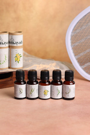 Amayah Pure & Protect Essential Oils Combo | Mosquito Repellent & Home Freshener - Amayah