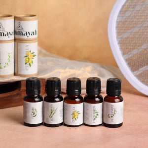 Amayah Pure & Protect Essential Oils Combo | Mosquito Repellent & Home Freshener - Amayah