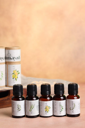 Amayah Pure & Protect Essential Oils Combo | Mosquito Repellent & Home Freshener - Amayah