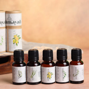 Amayah Pure & Protect Essential Oils Combo | Mosquito Repellent & Home Freshener - Amayah