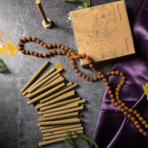Amayah Tea Tree Dhoop Sticks - Bambooless Incense for Purification - Amayah
