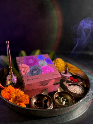 Amayah Tulsi Incense Cones - Natural & Spiritual - Amayah