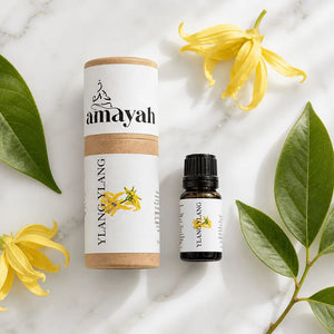 Amayah Ylang Ylang Essential Oil | Floral, Romantic & Calming Oil - Amayah