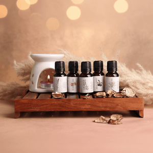 Calm & Collected Essential Oils Combo - Relief Stress Naturally - Amayah