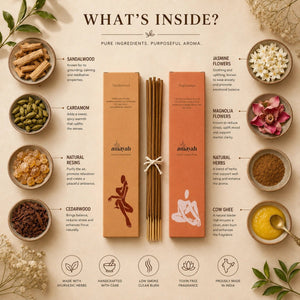 Divine Pack - Incense for Yoga, Meditation & Mindfulness - Amayah