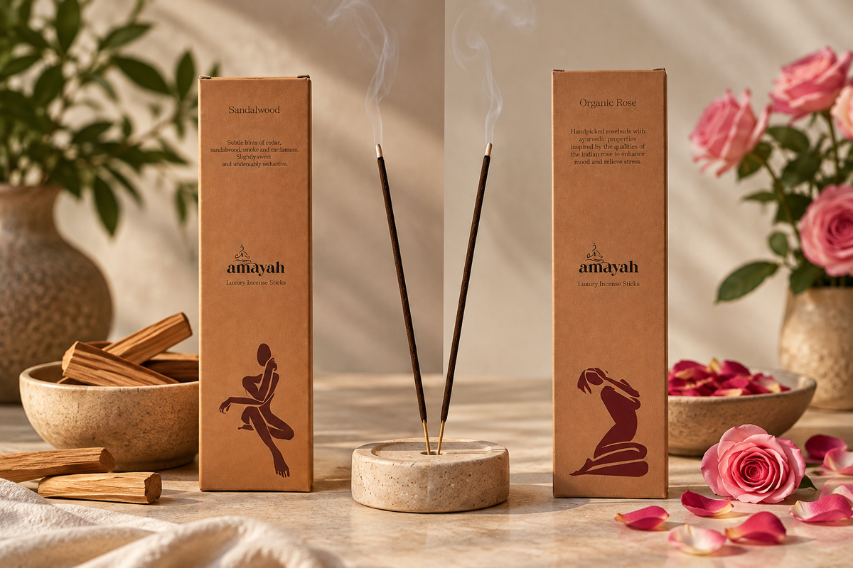 snandalwood incense vs rose agarbatti