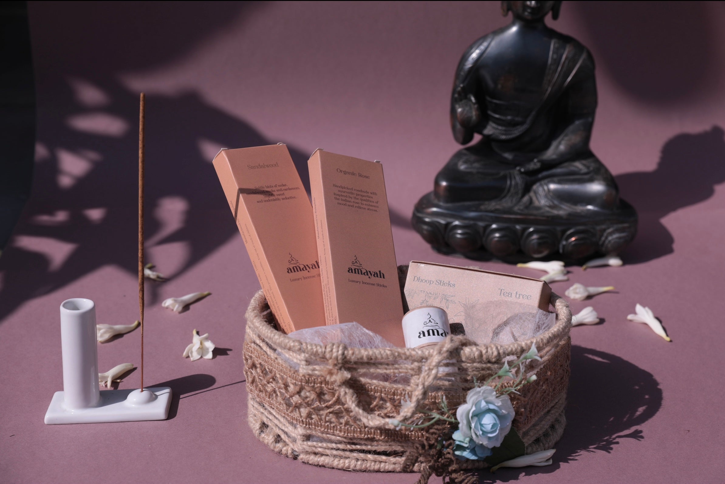 Essential oil, incense sticks