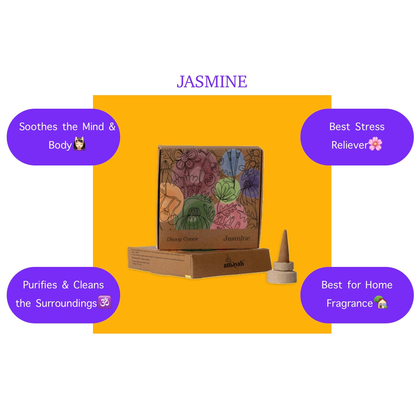 Incense cones dhoop