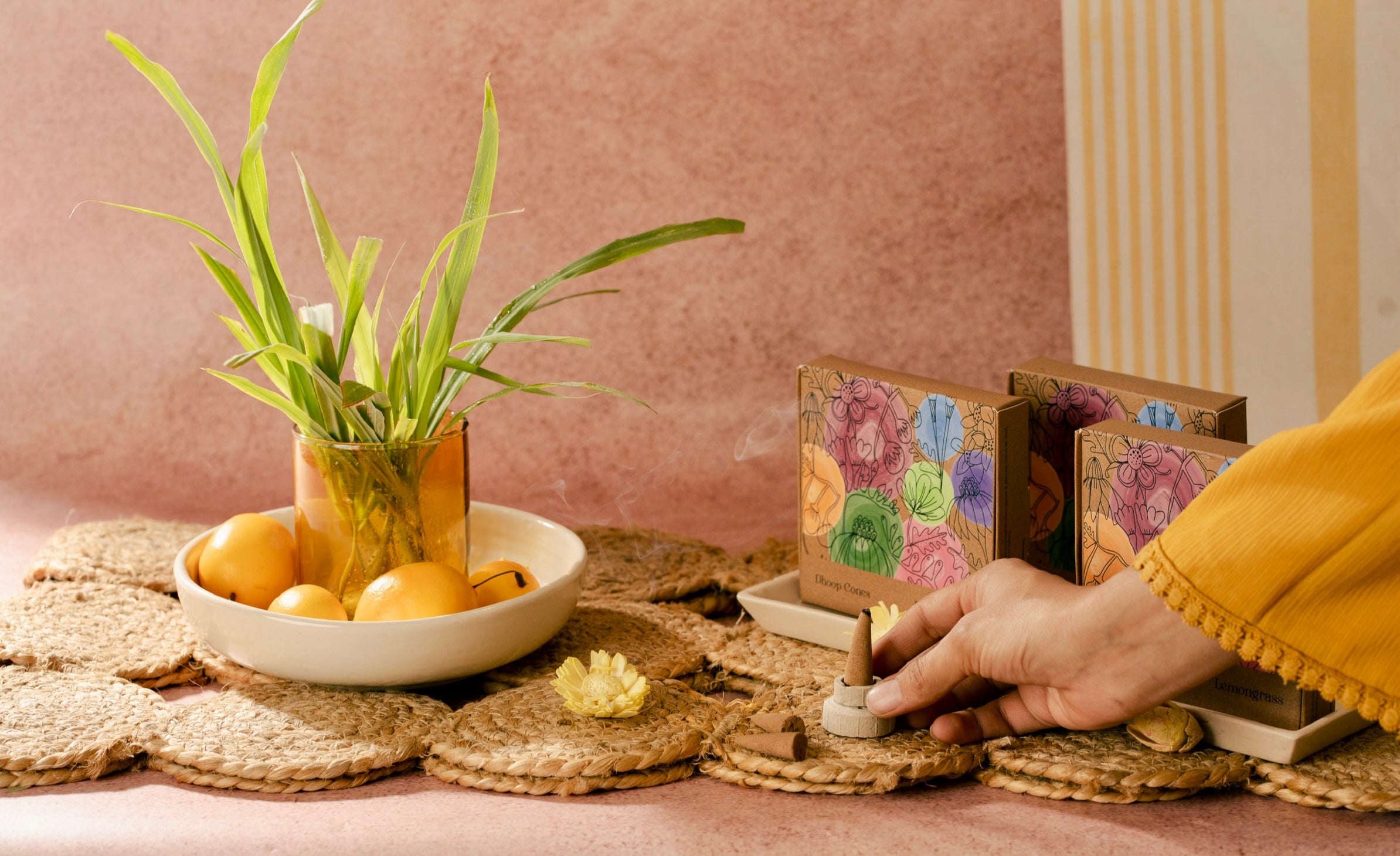 Patchouli incense cones