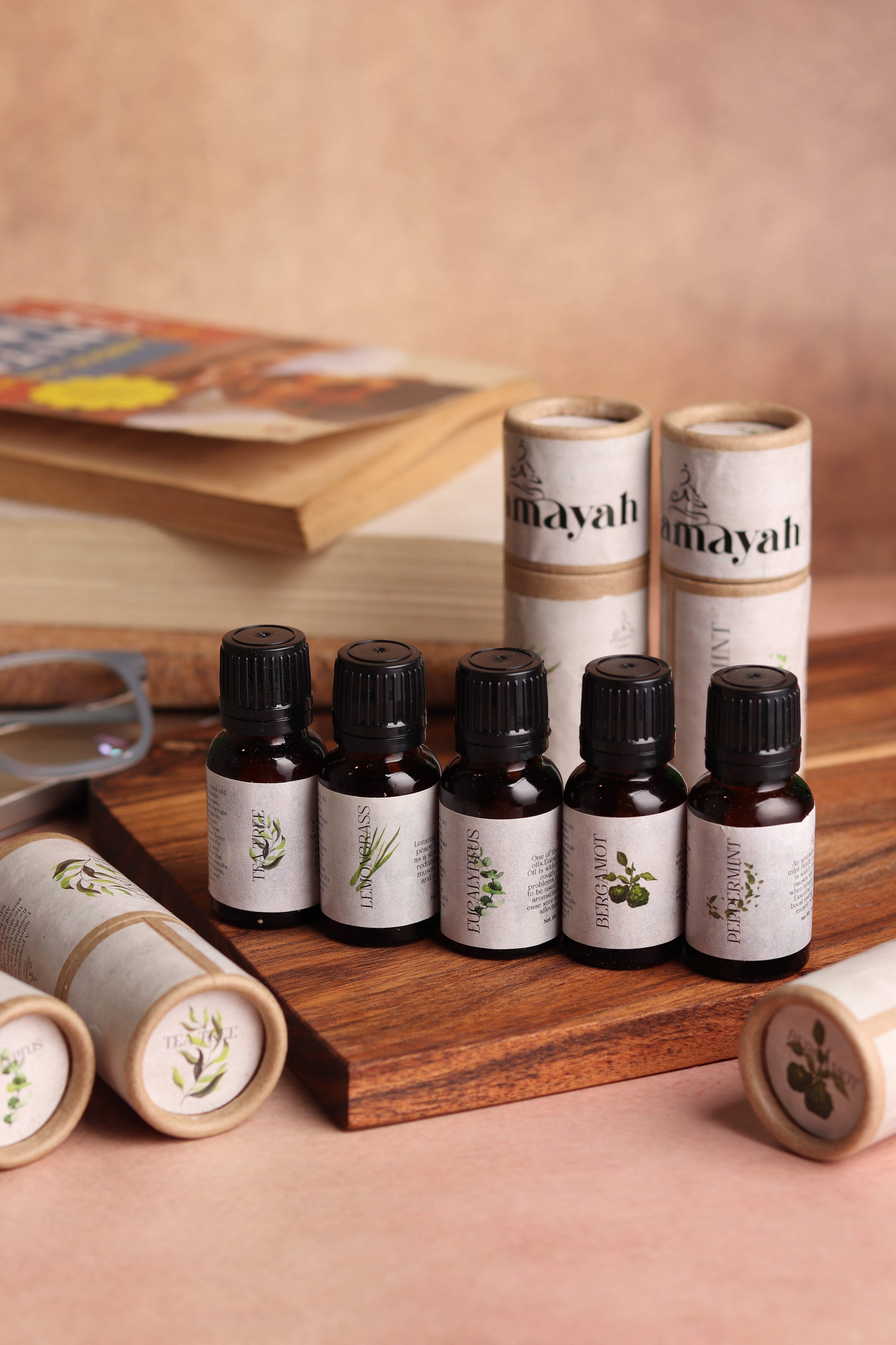 Amayah Mind Fuel Essential Oils Combo | Focus & Energy Booster