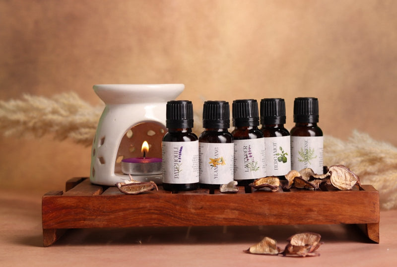 Amayah Aromatherapy Bundle – Set of 10 Essential Oils for Relaxation, Skincare & Diffuser Use - Amayah