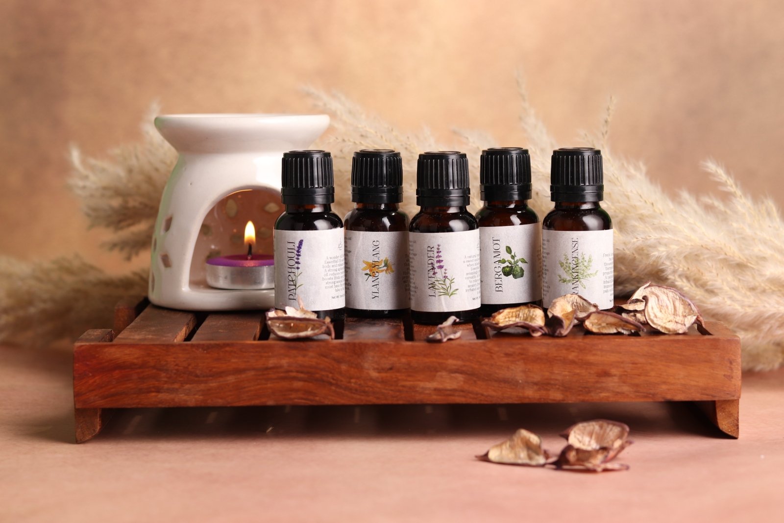 Amayah Calm & Collected Essential Oils Combo | Stress Relief & Meditation - Amayah