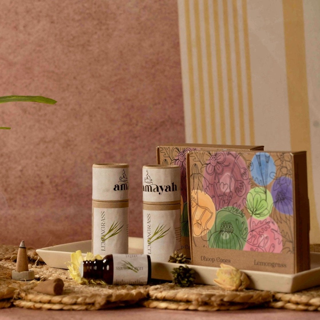 Amayah Lemongrass Essential Oil | Detoxifying & Energising - Amayah