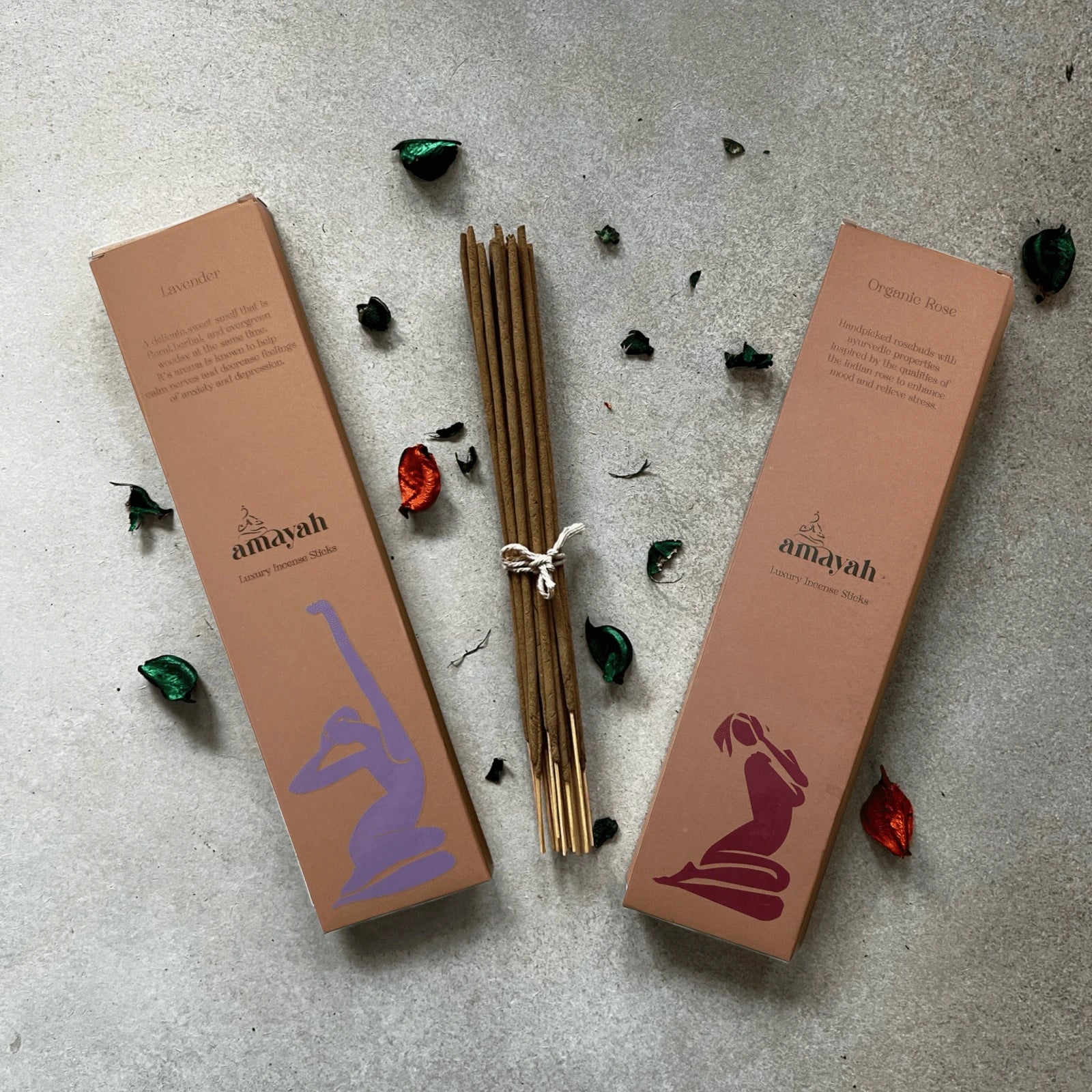 Amayah Mood Booster - Incense for Calm, Stress Relief & Boosting Mood