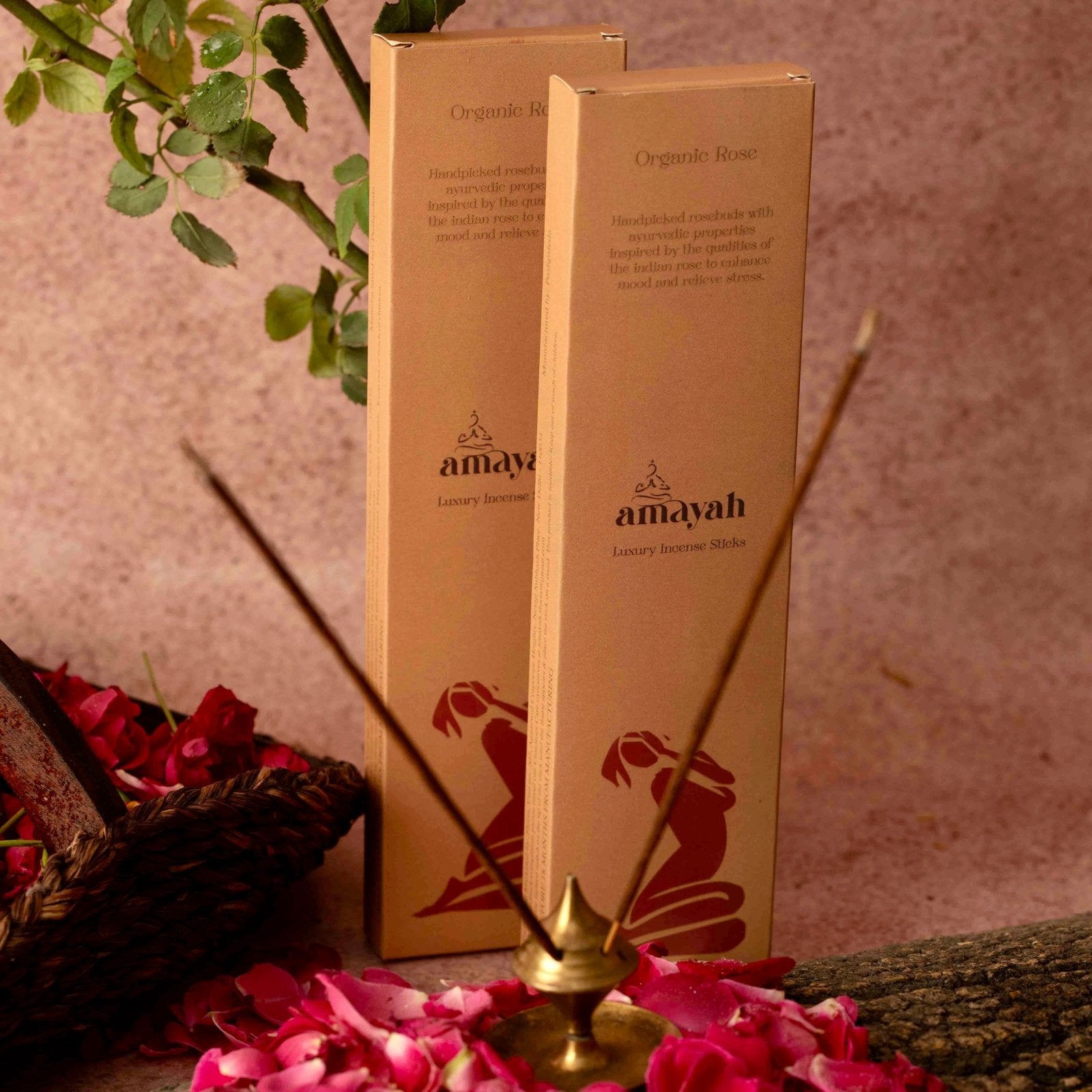 Amayah Mood Booster - Incense for Calm, Stress Relief & Boosting Mood - Amayah