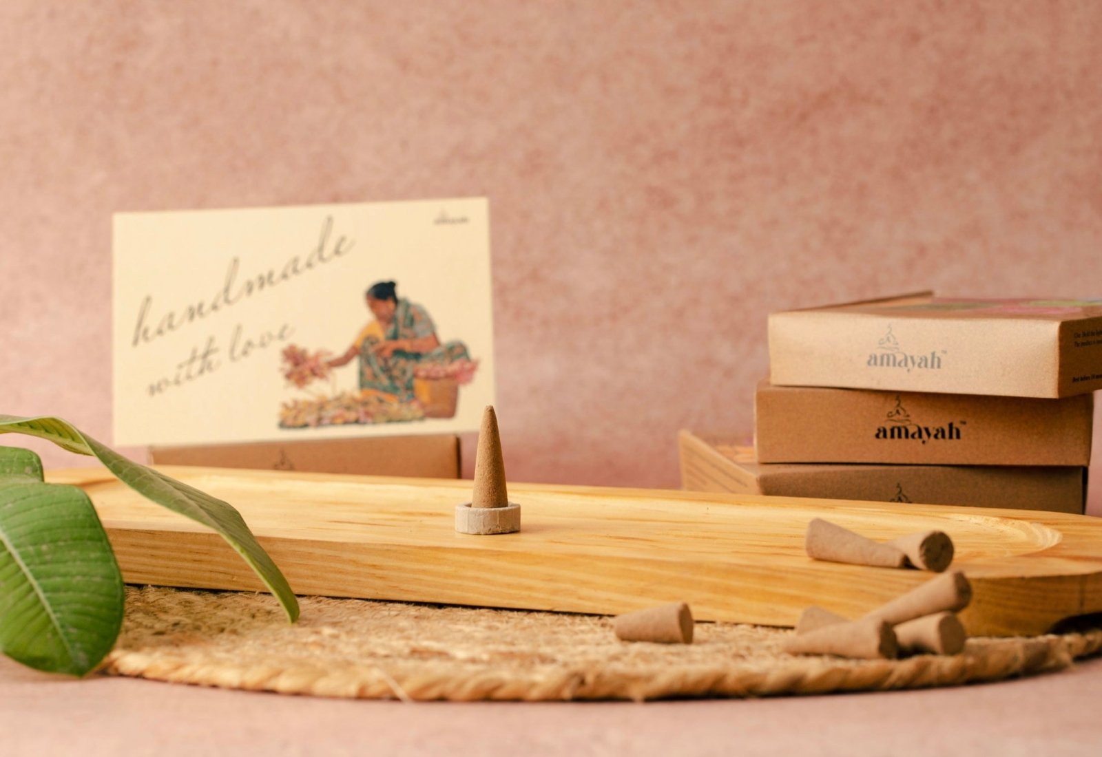 Amayah Patchouli Incense Cones - Yoga & Relaxation - Amayah