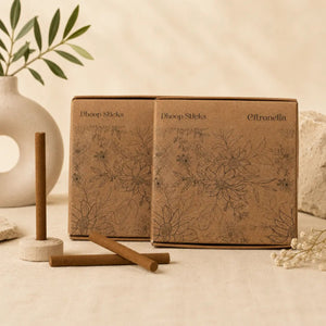 Citronella Dhoop Sticks - Natural Mosquito Repellent Aromatherapy - Amayah