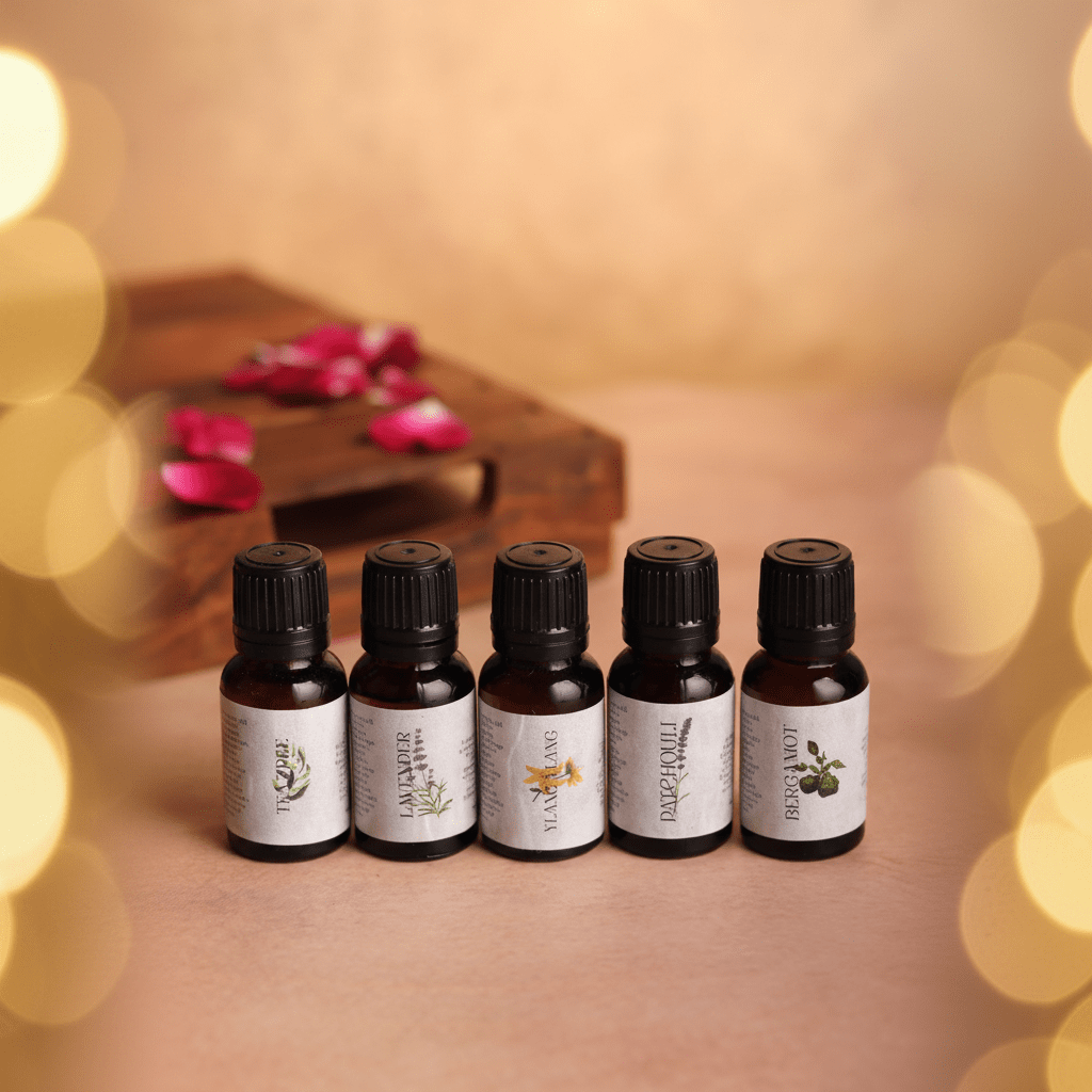 Glow Rituals Essential Oils Combo - Natural Skin & Haircare - Amayah