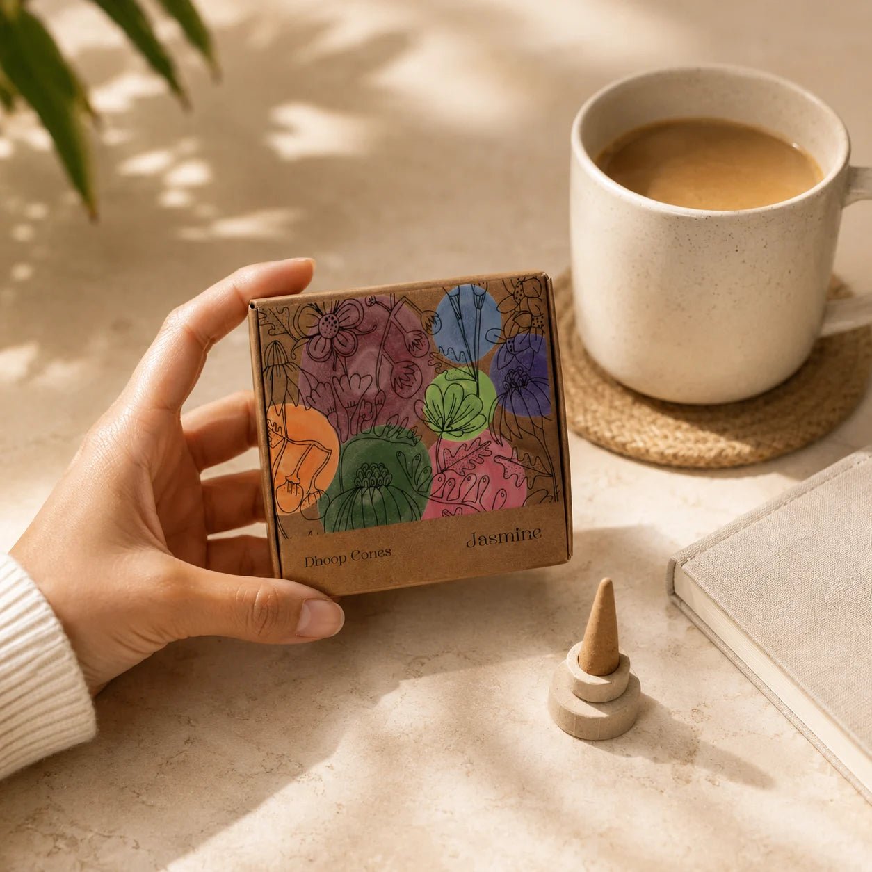 jasmine dhoop cones