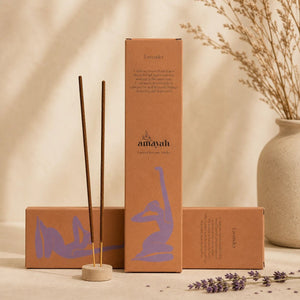 Lavender Incense Sticks - Soothing Aromatherapy for Calm & Sleep - Amayah