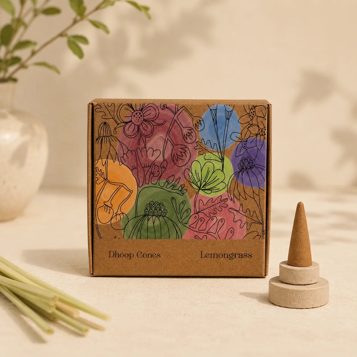 lemongrass incense cones