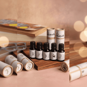 Mind Fuel Essential Oils Combo - Natural Focus & Energy Booster - Amayah