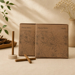 Oudh Dhoop Sticks - Luxury Spiritual Incense for Aromatherapy - Amayah