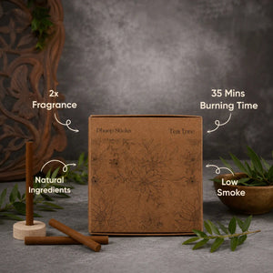 Tea Tree Dhoop Sticks - Bambooless Incense for Purification - Amayah