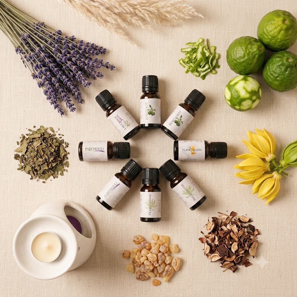 Zen Sleep Essential Oil Set - Fall Asleep Faster Naturally - Amayah